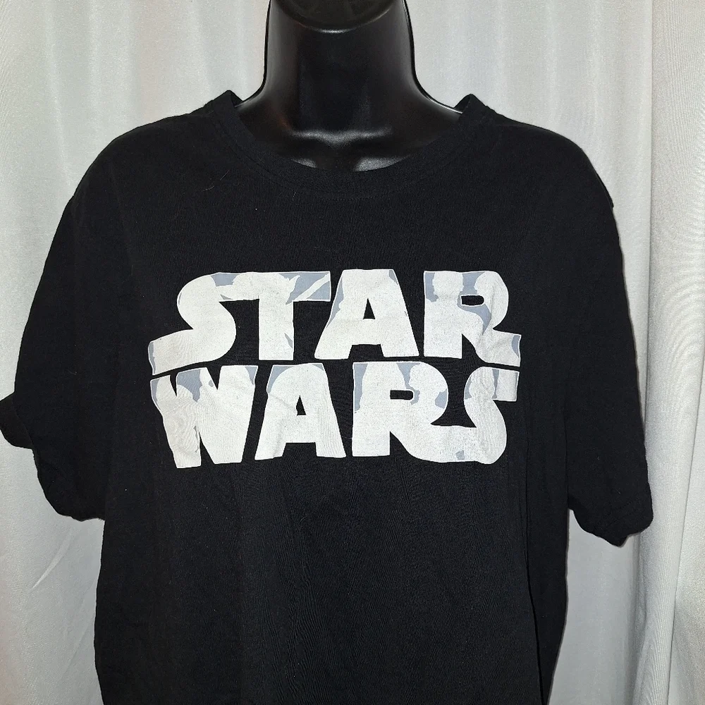 Star Wars Black and White Men's Shirt - Picture 2 of 4